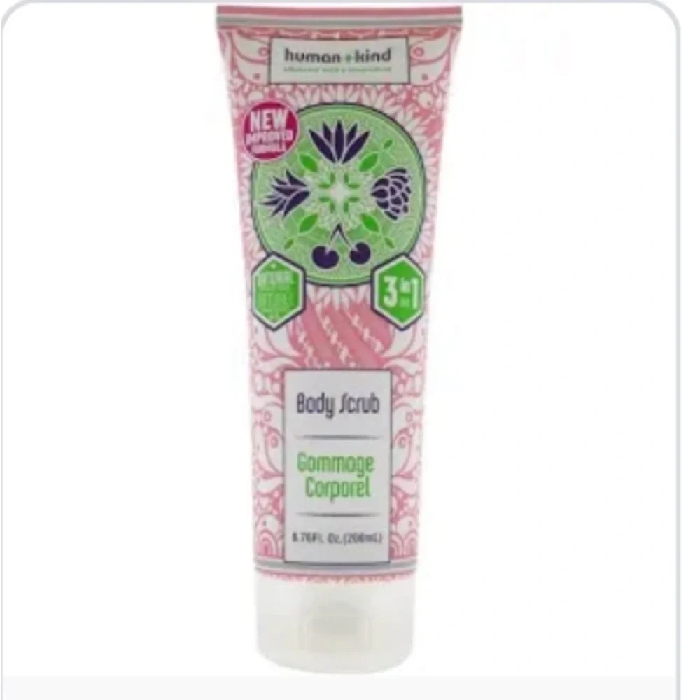 Humankind Pink and Green Exfoliant Scrub